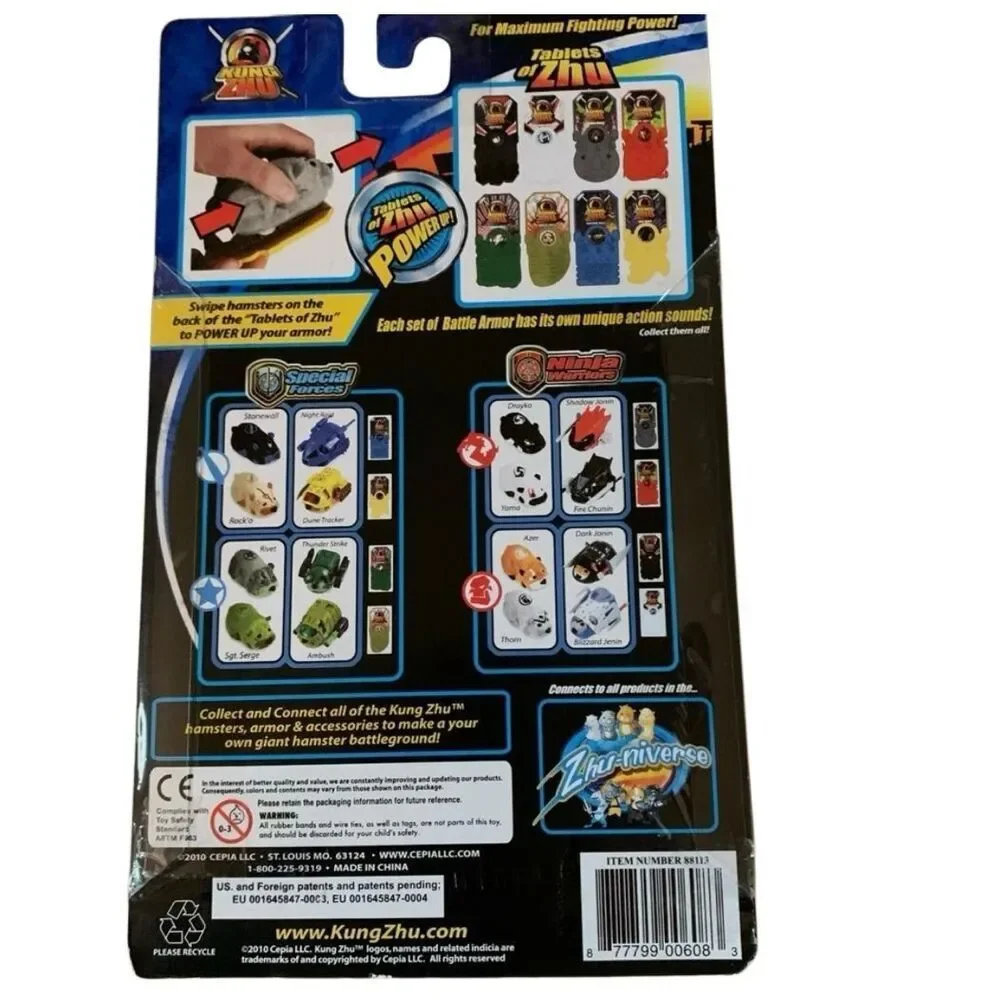 New Kung Zhu Pets Ninja Warriors Battle Armor - Drayko / Shadow Jonin 2010 Cepia